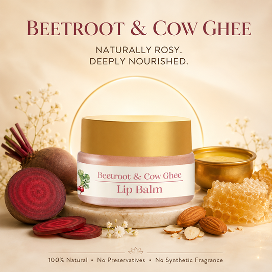Beetroot & Cow Ghee Lip Balm