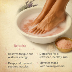 Lavender & Bergamot Foot Soak & Bath Salt