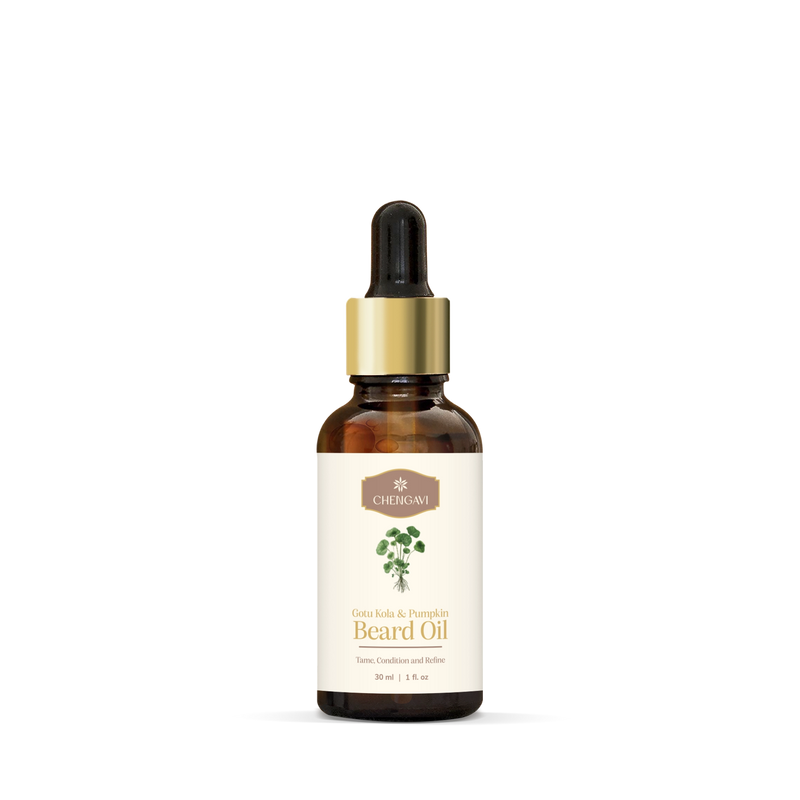 Gotukola & pumpkin beard oil
