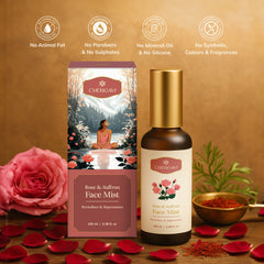 Rose & Saffron face mist