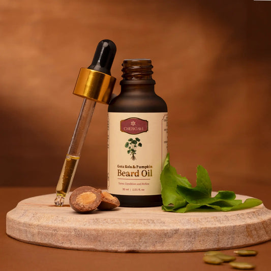 Gotu kola & Pumpkin Beard oil
