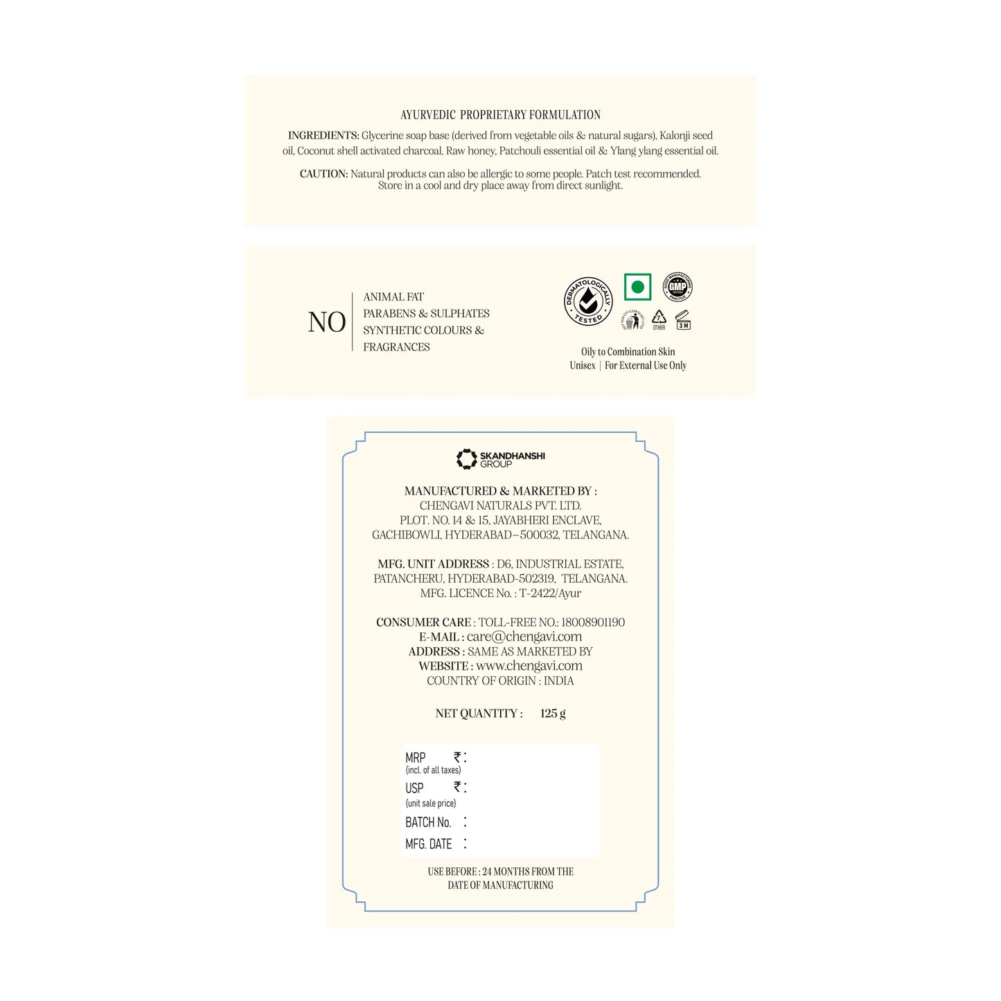 Kalonji & Activated Charcoal Soap