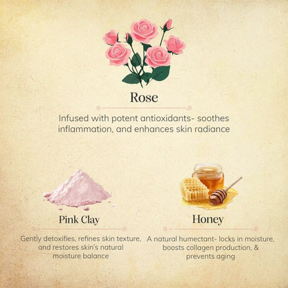 Rose & Pink Clay Soap