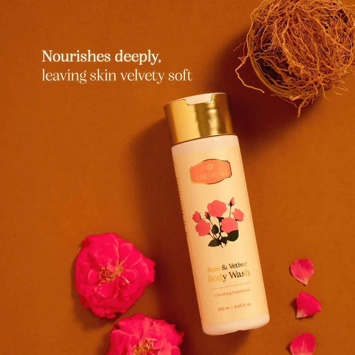 Rose & Vetiver Body Wash