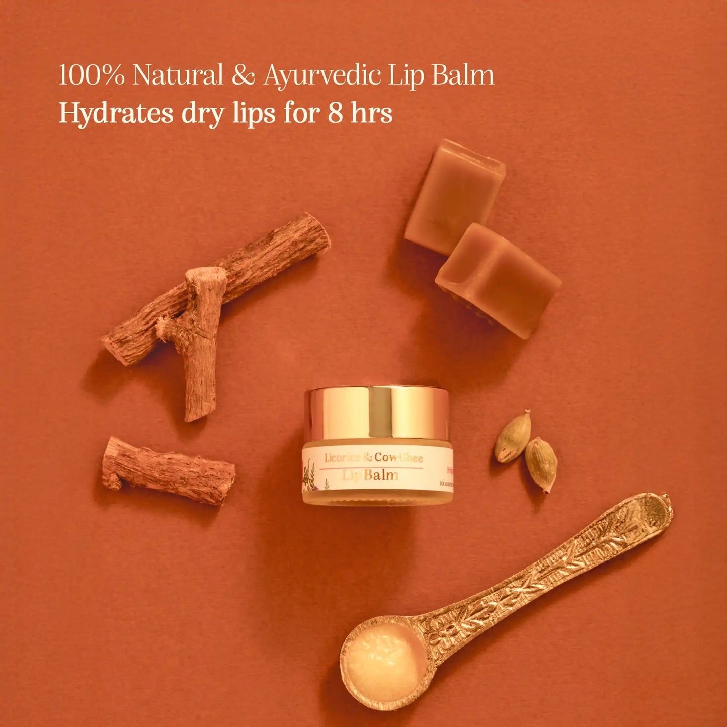 Licorice & Cow Ghee Lip Balm