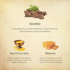 Licorice & Cow Ghee Lip Balm