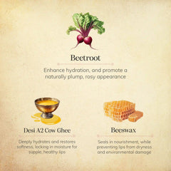 Beetroot & Cow Ghee Lip Balm