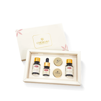 The Glow Discovery Kit: 5 Ayurvedic Minis (₹500 Cash-Back Included)