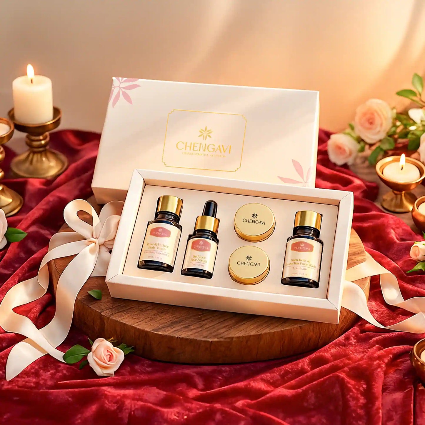 The Glow Discovery Kit: 5 Ayurvedic Minis (₹500 Cash-Back Included)