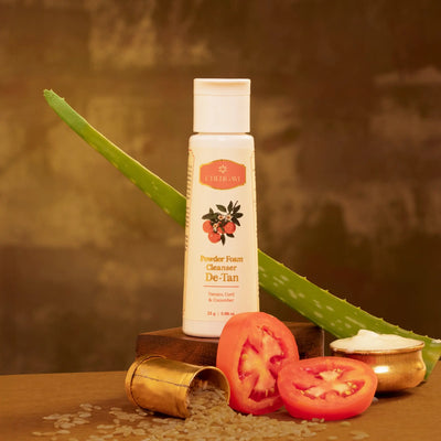 Powder Foam Cleanser De-tan
