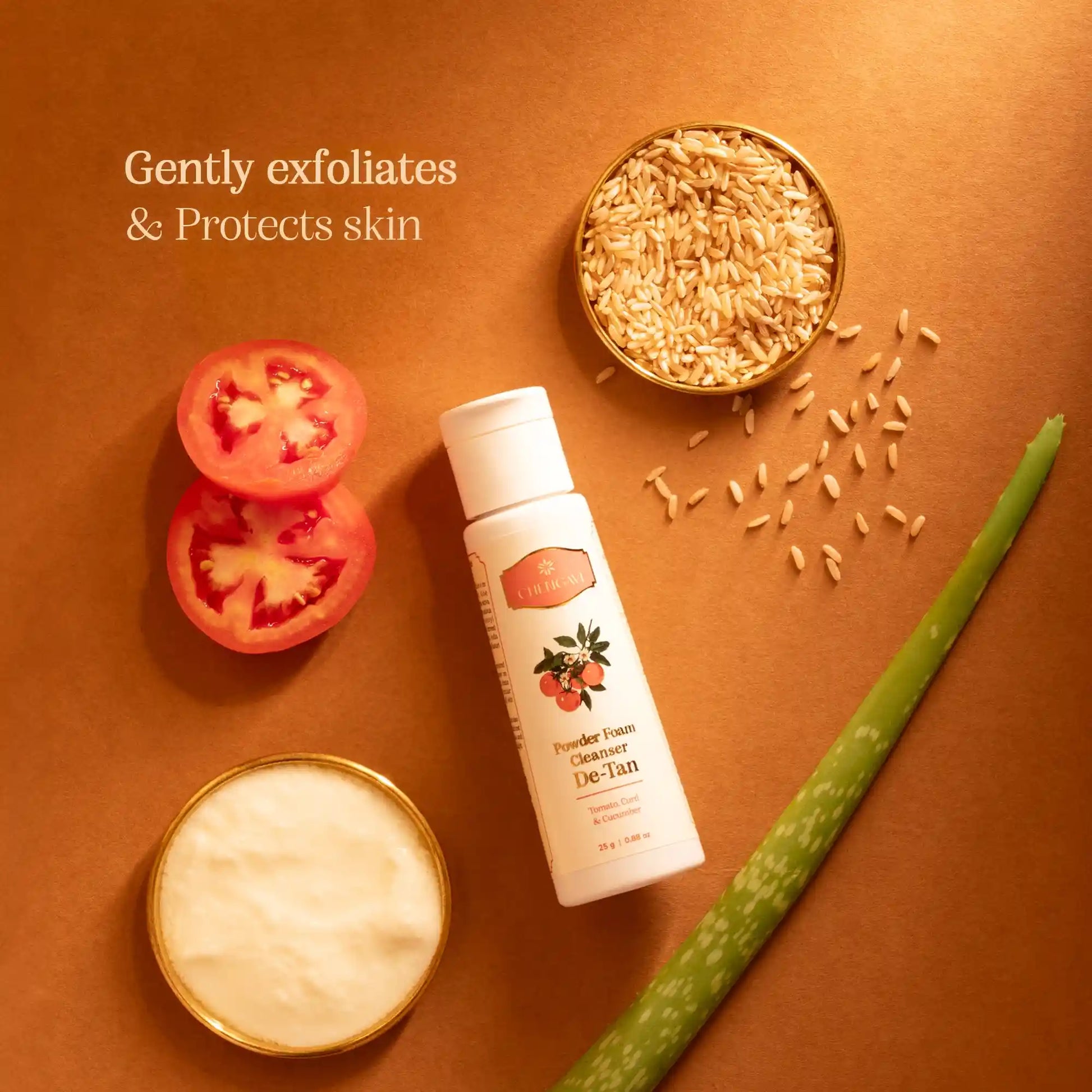 Powder Foam Cleanser De-tan
