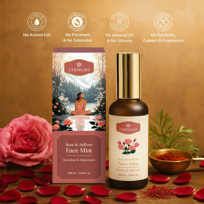 Rose & Saffron Face Mist Chengavi
