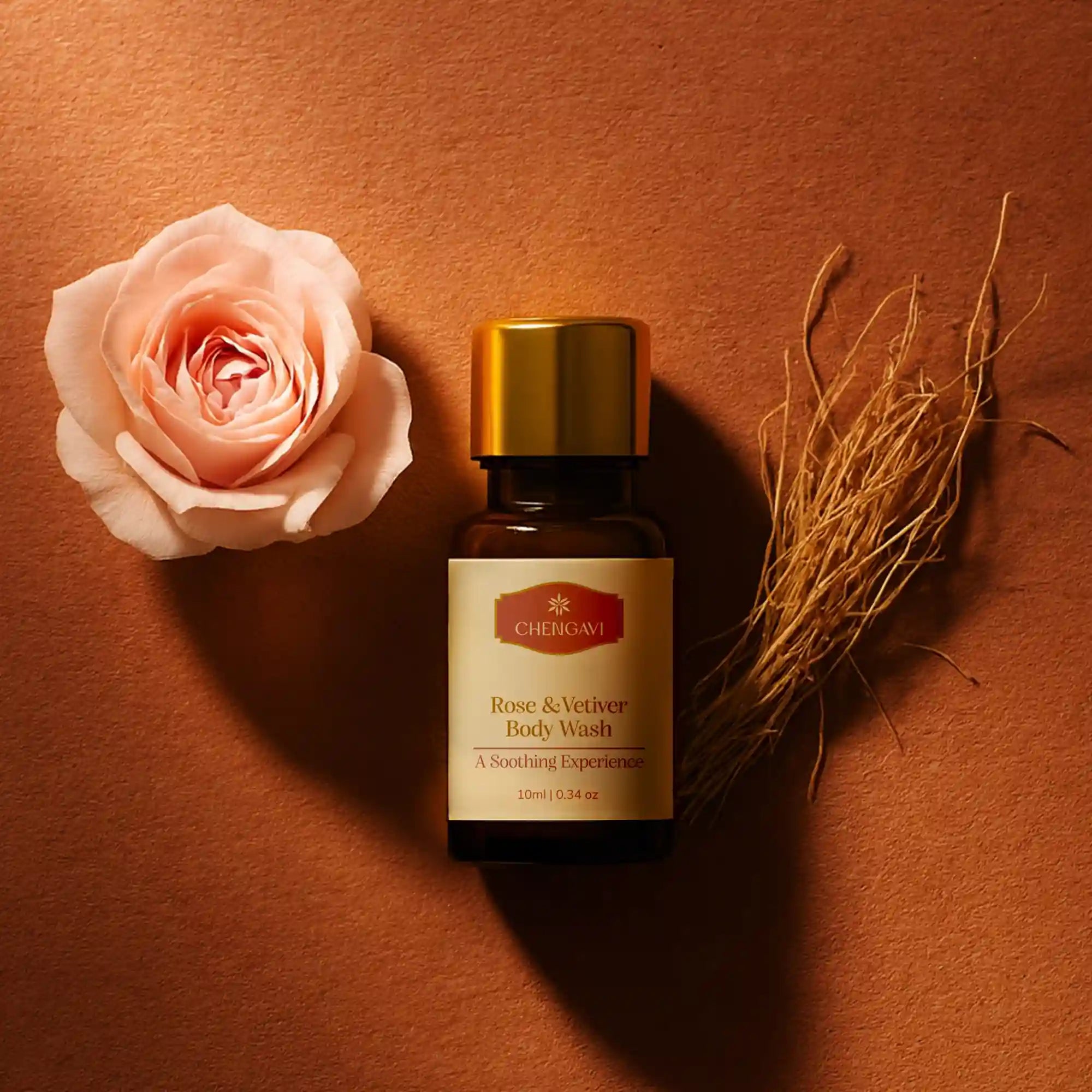 Chengavi Rose & Vetiver Body Wash 10ml